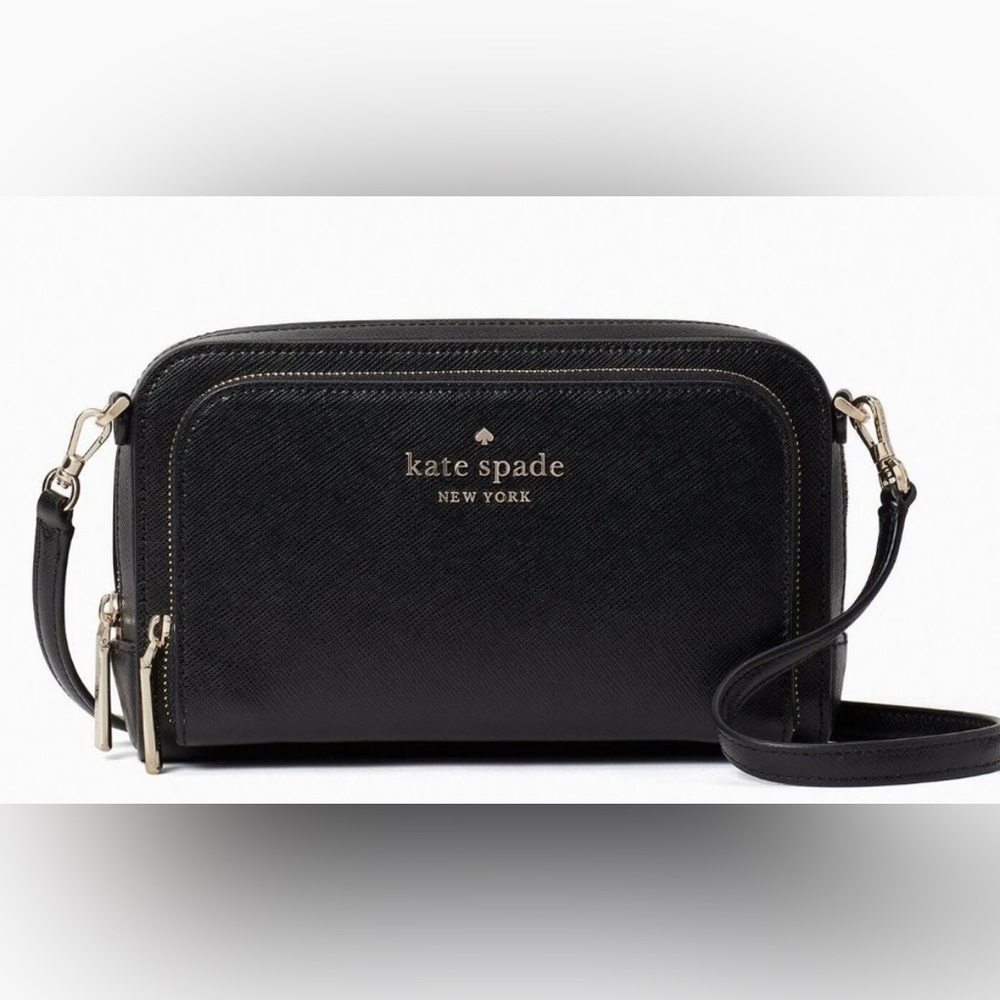 Staci Dual Zip Around Crossbody New With Tags
